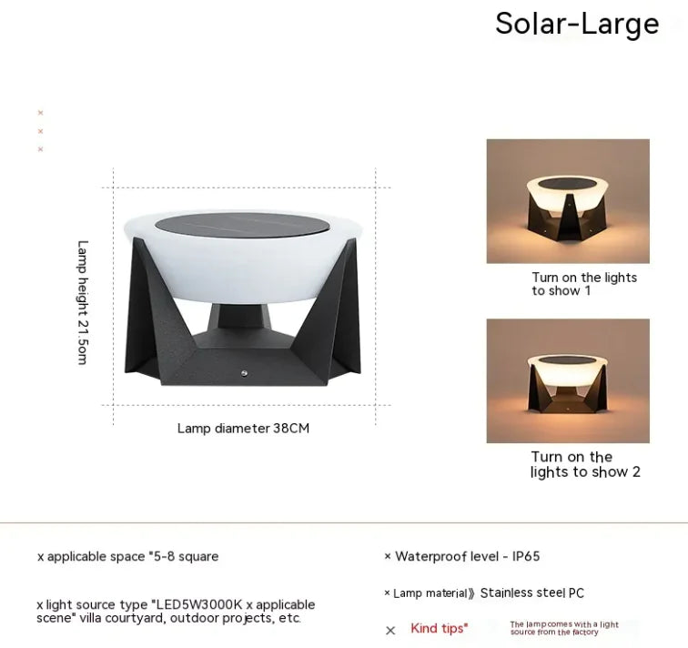 Lámpara solar EcoBright