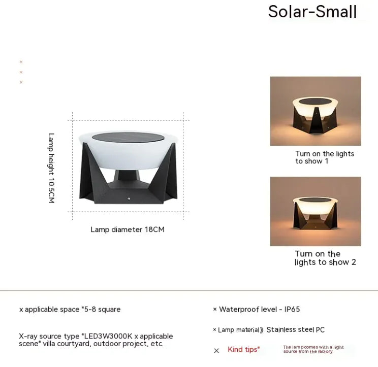 Lámpara solar EcoBright
