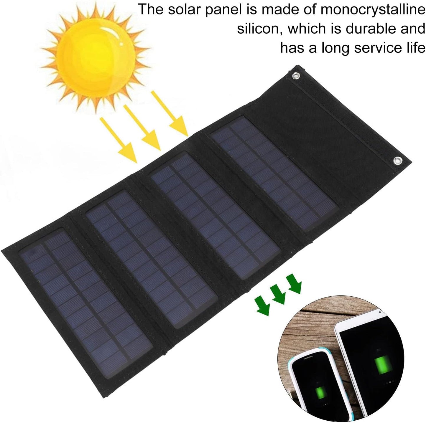 Portable Solar Panel Charger