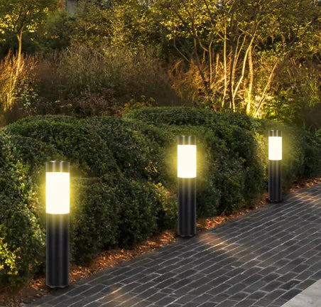 Lámpara solar para jardín EcoBright