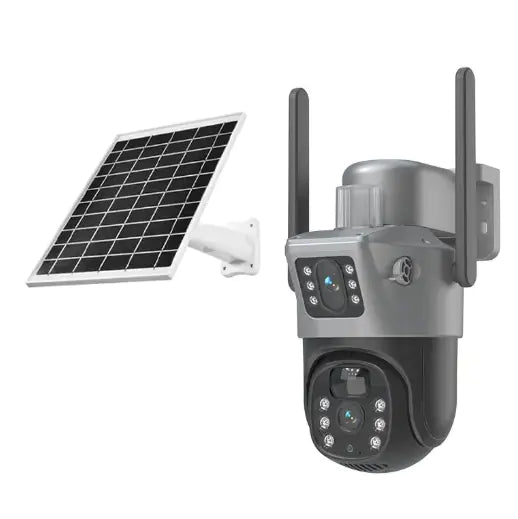 Cámara de seguridad solar ecológica