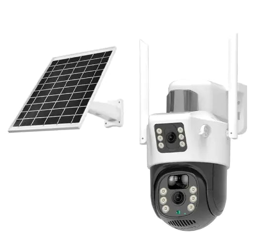 Cámara de seguridad solar ecológica