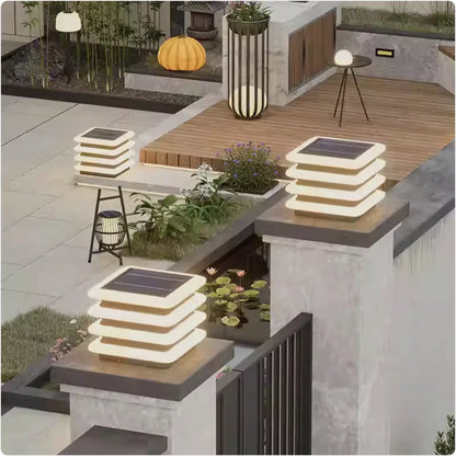 SolarGuard Wall Pillar Light