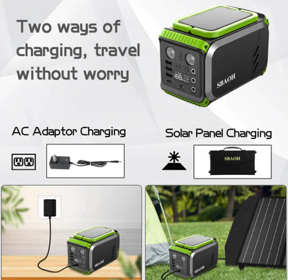 Portable 110V Campsite Power Hub