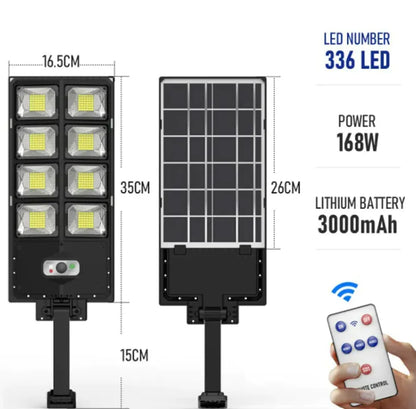 Luz solar de doble fila EcoBright