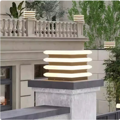 SolarGuard Wall Pillar Light