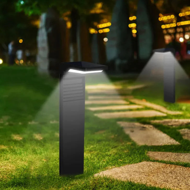 Luz solar brillante para caminos