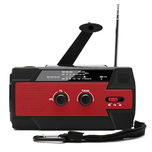 Linterna solar ecológica con radio