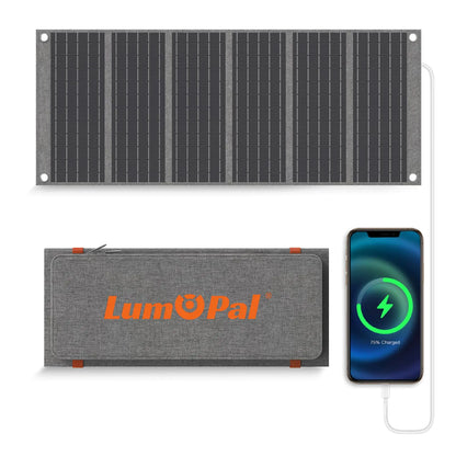 Panel plegable portátil SolarTraveller de 30 W