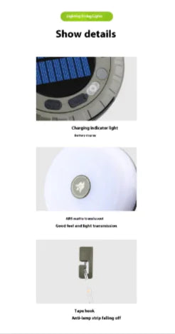 EcoBright Solar Tent Lamp