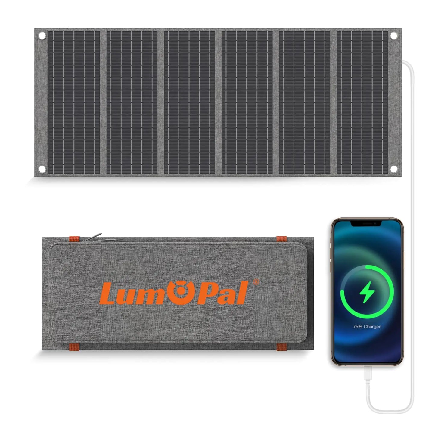 Panel plegable portátil SolarTraveller de 30 W