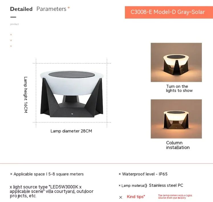 Lámpara solar EcoBright 