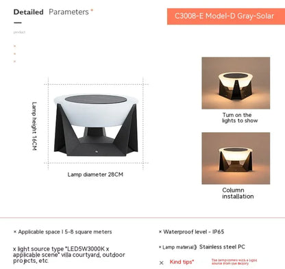 Lámpara solar EcoBright 